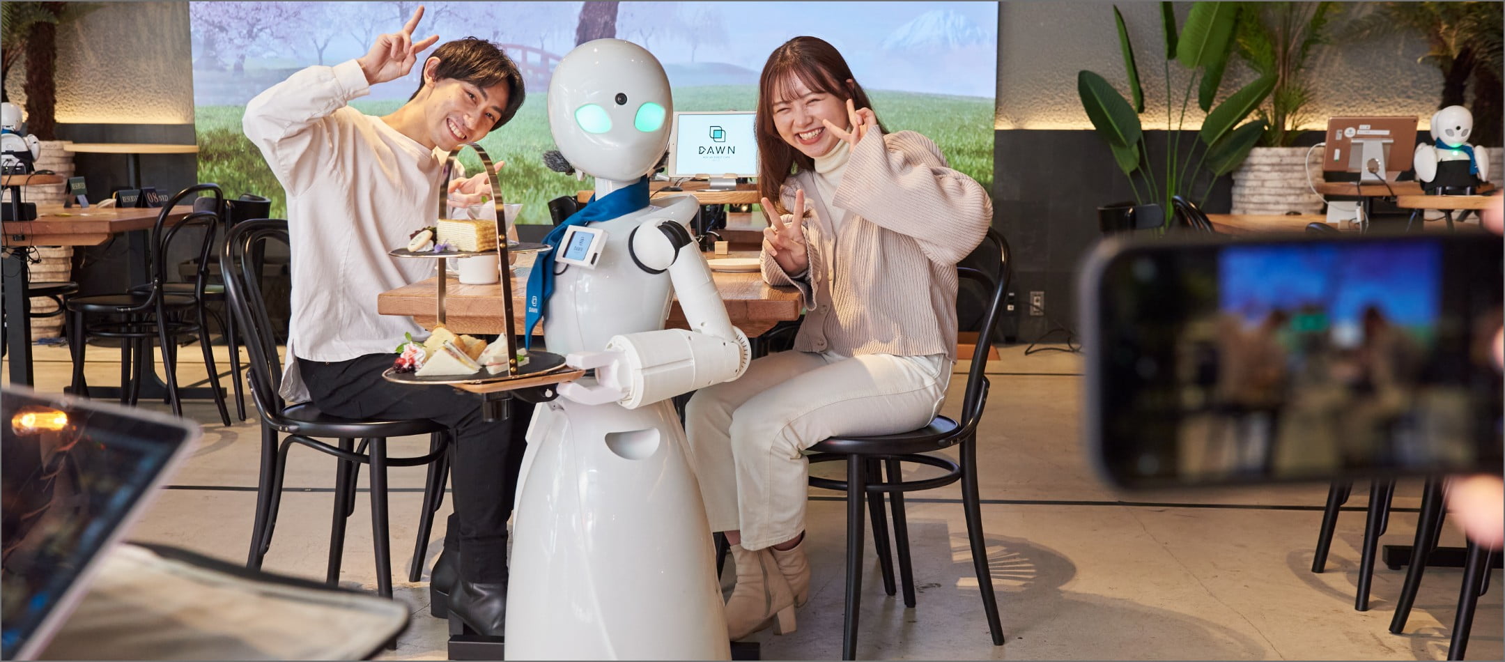 orihime robot cafe