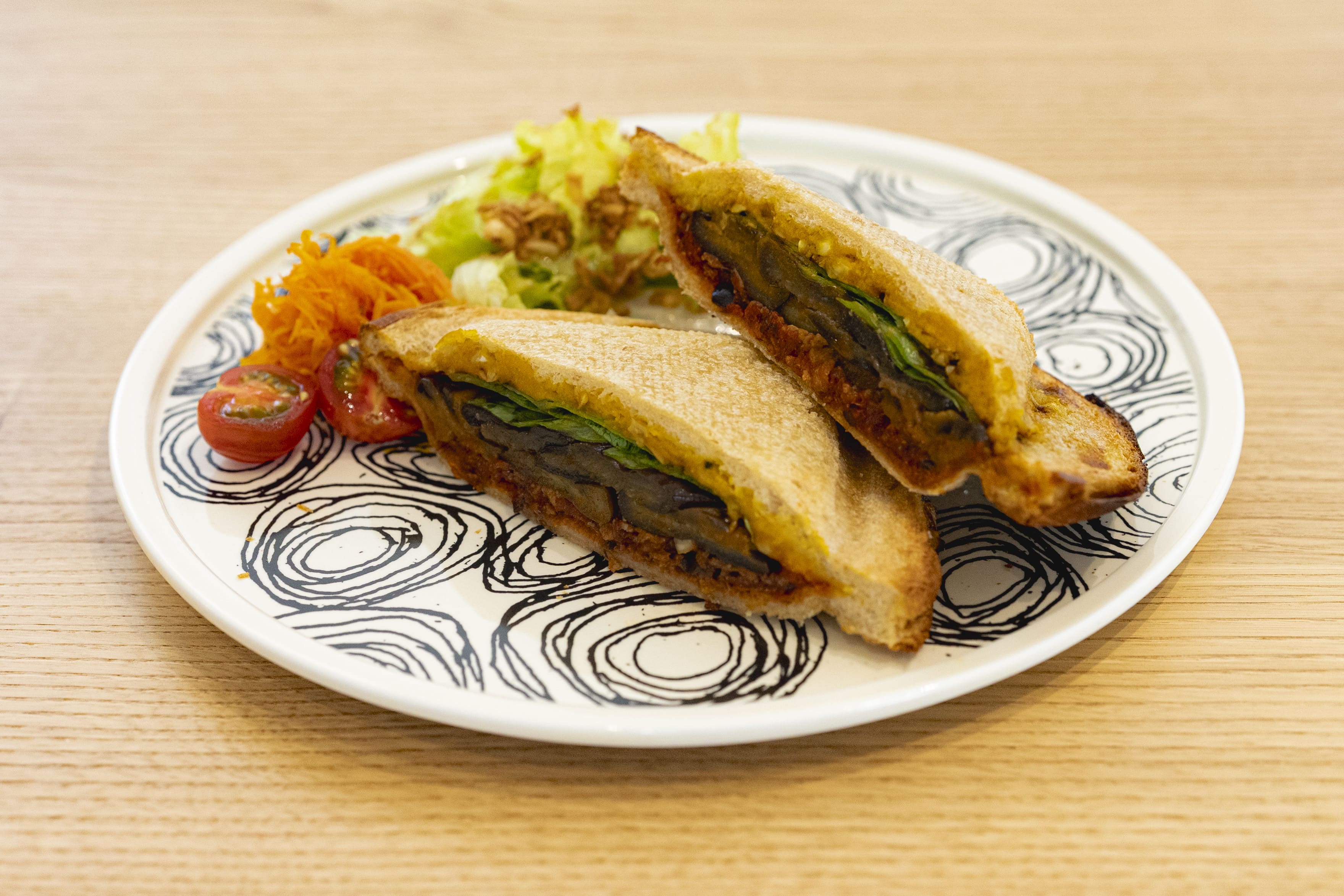 地中海風ホットサンド